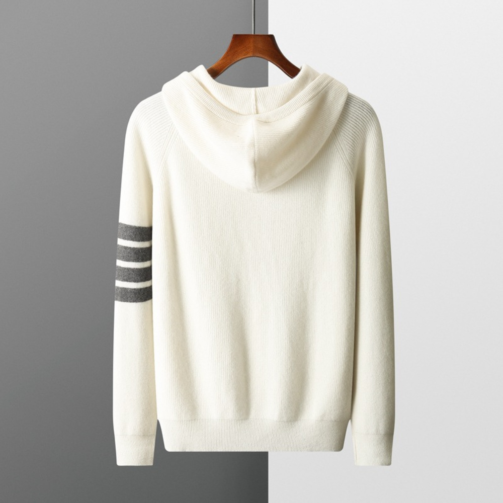 Men's Striped Knitwear Set – Relaxed Two-Piece Knit Co-Ord – view 5