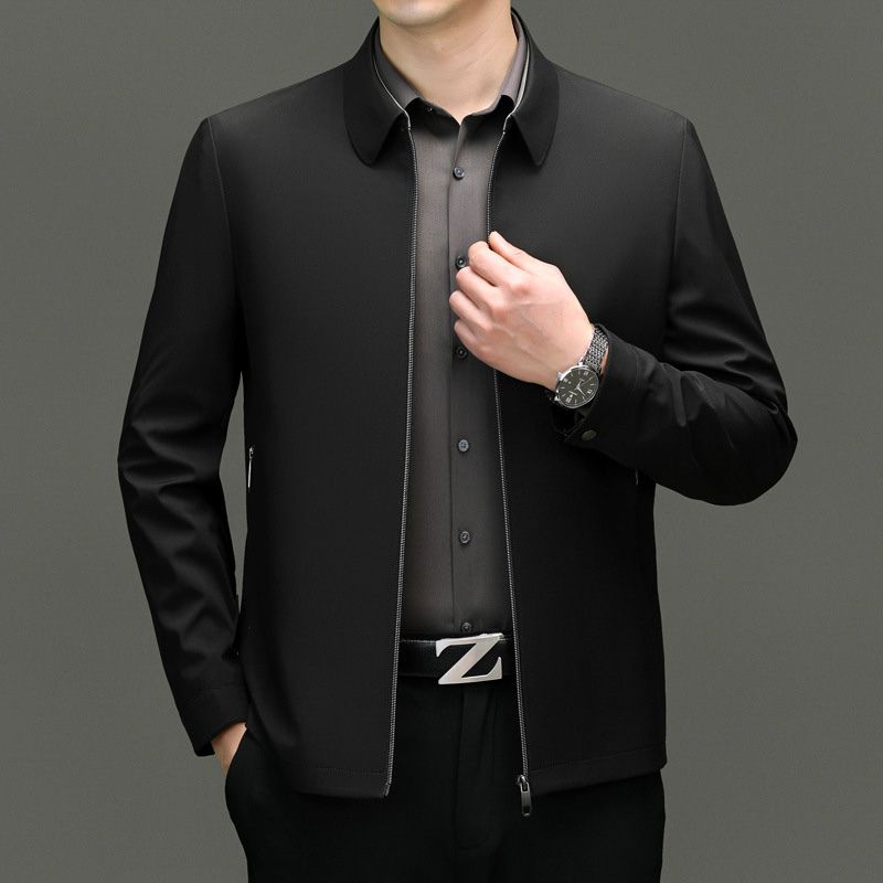 Men's Lightweight Tailored Zip Jacket – Smart Everyday Layer – view 3