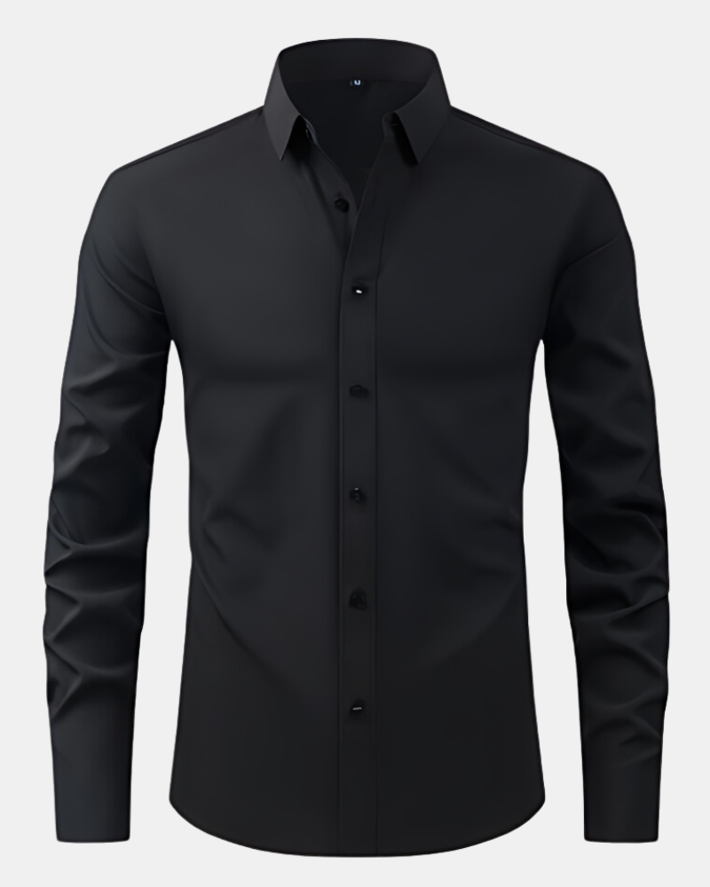 Men's Stretch Dress Shirt – Wrinkle-Resistant Office Shirt – view 6