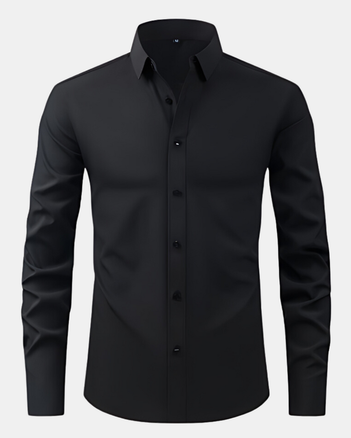 Men's Stretch Dress Shirt – Wrinkle-Resistant Office Shirt – view 6