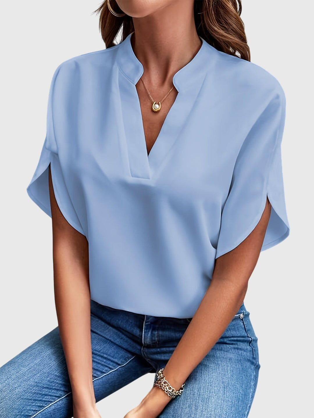 Women's Kristie Elegant Blouse - Timeless Wardrobe Essential