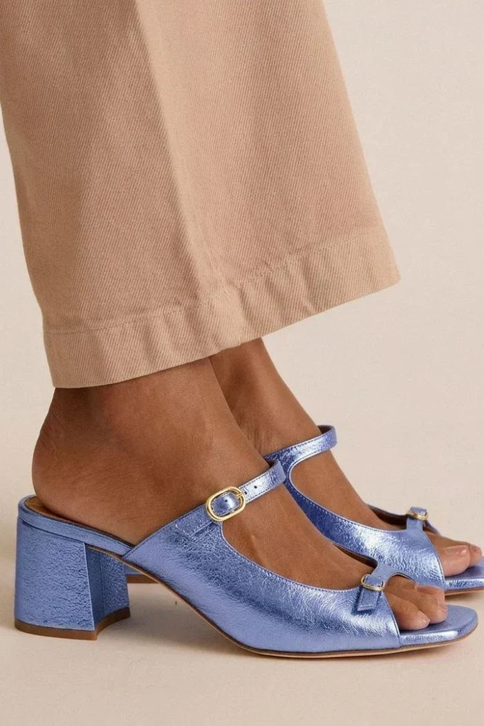 Women's Rita Riviera Elegance Heels - Block Heel Sandals for Occasions