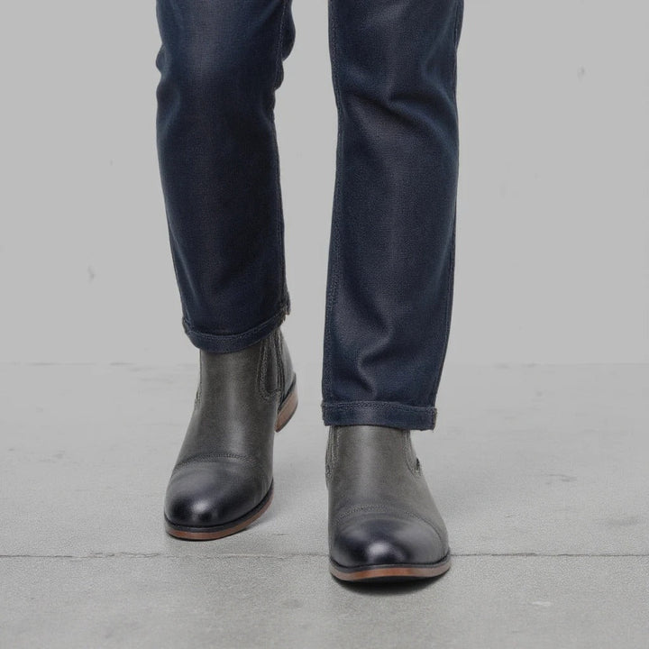 Alessio Men's Chelsea Boots – Burnished Side-Zip City Style – view 11
