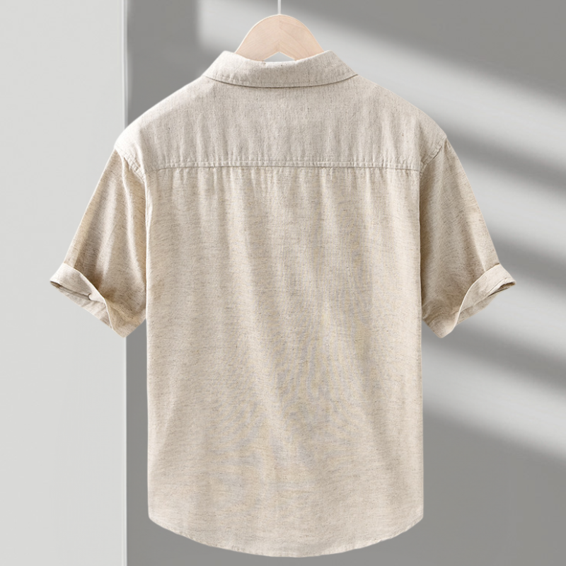 Men's Cotton-Linen Shirt – Relaxed Fit Casual Summer Shirt – view 7