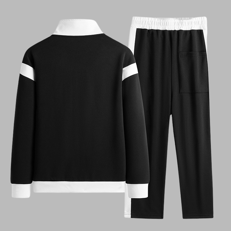 Men's Lycra Active Set – Streamlined Two-Piece for Gym and Street – view 2