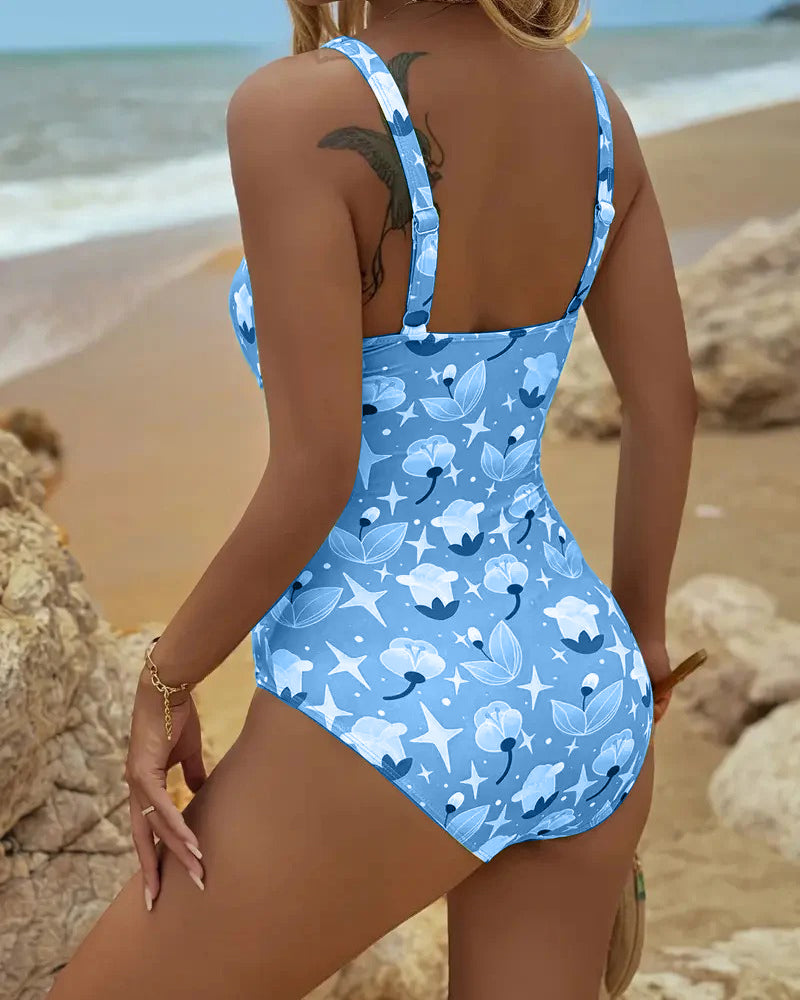Women's Classic One-Piece Swimsuit - All-Day Security