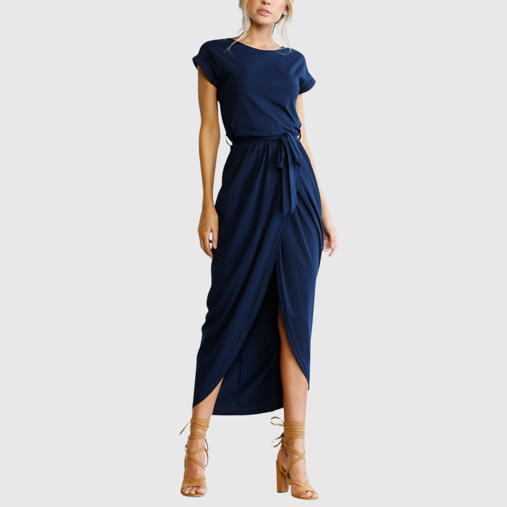 Women's Casual Midi Dress - Effortless Style for Any Occasion