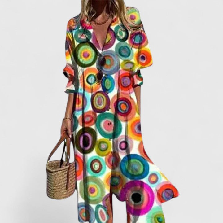 Women's Elegant Boho Dress - Effortless Style for Any Occasion