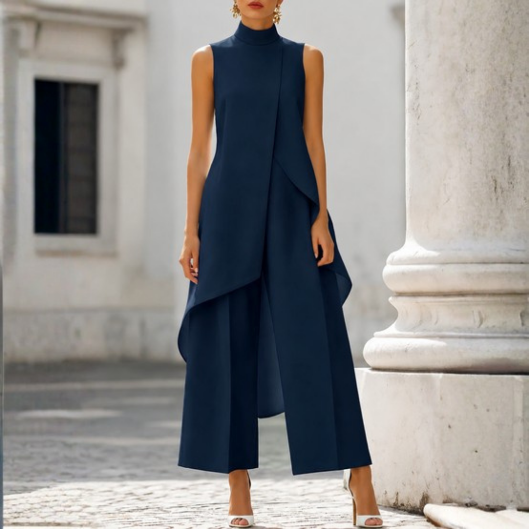 Women's Viviana Drop-Waist Jumpsuit - Elegant & Flattering