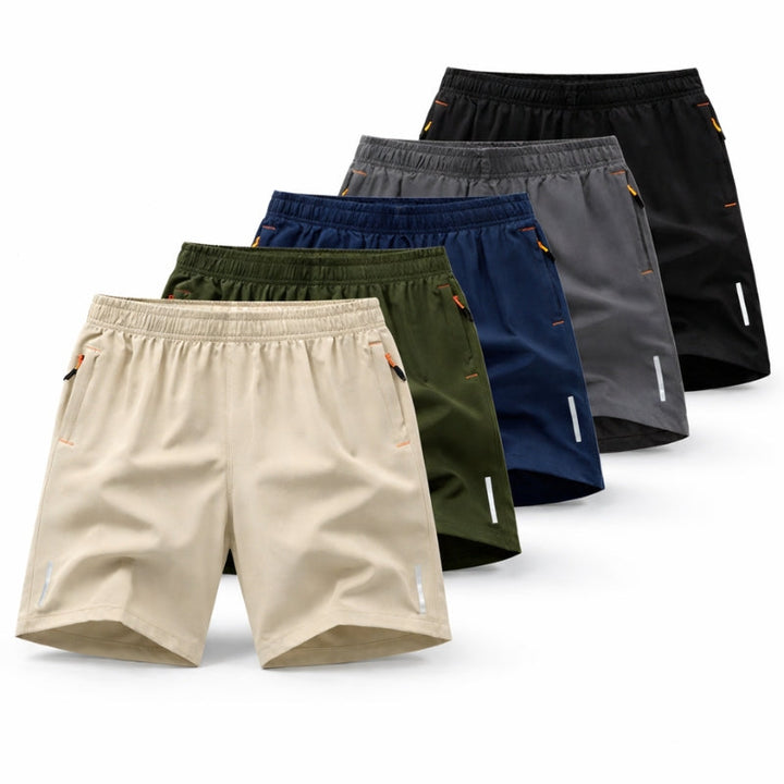 Men's Quick-Dry Training Shorts – Zip-Pocket Gym & Running Shorts – view 4