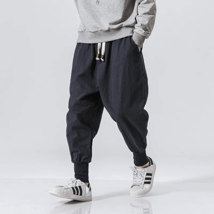 Men's Stretch-Cuff Comfort Joggers – Relaxed Everyday Trousers