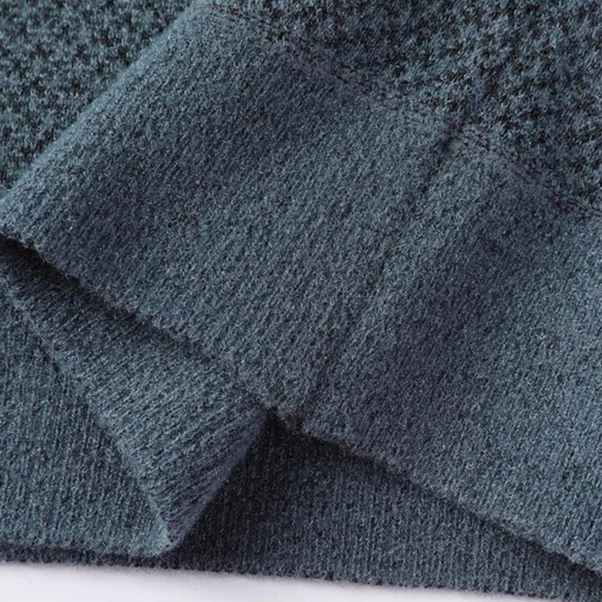 Men's Wool Textured Knit Jumper – Breathable All-Season Layer – view 7