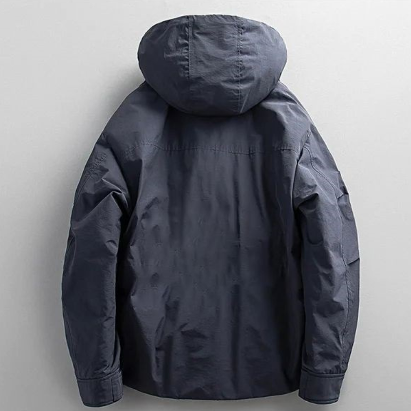 Men's Insulated Parka – Equinox Weather-Resistant Hooded Coat – view 8