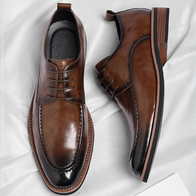 Men's Leather Derby Shoes – Smart Office & Formal Footwear – view 5