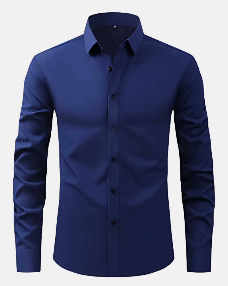 Men's Stretch Dress Shirt – Wrinkle-Resistant Office Shirt – view 9