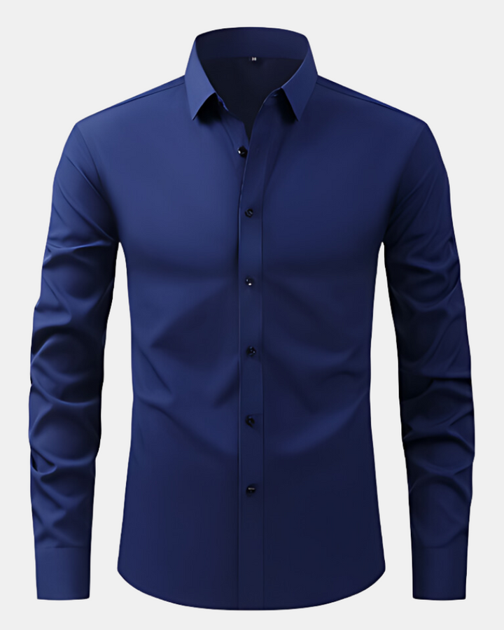 Men's Stretch Dress Shirt – Wrinkle-Resistant Office Shirt – view 9