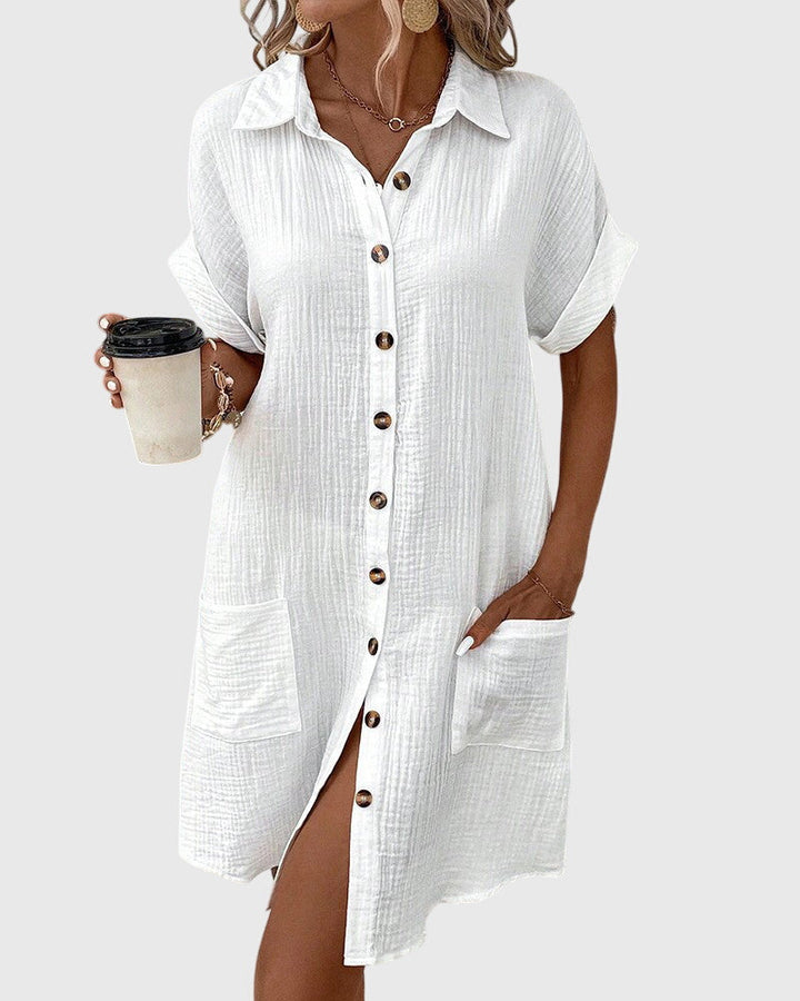 Women's Caroline Relaxed Fit Dress - Everyday Comfort