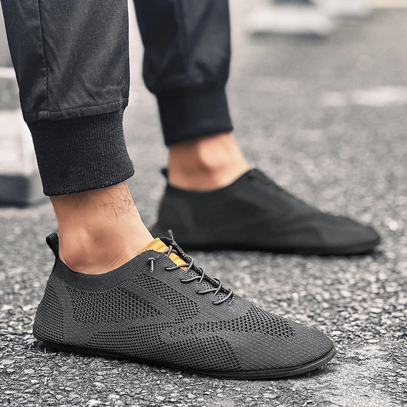 Men's Mesh Knit Slip-On Trainers – Lightweight Comfort – view 5
