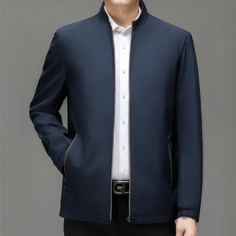 Men's Lightweight Casual Jacket – Tailored Fit with Zip Pockets – view 2