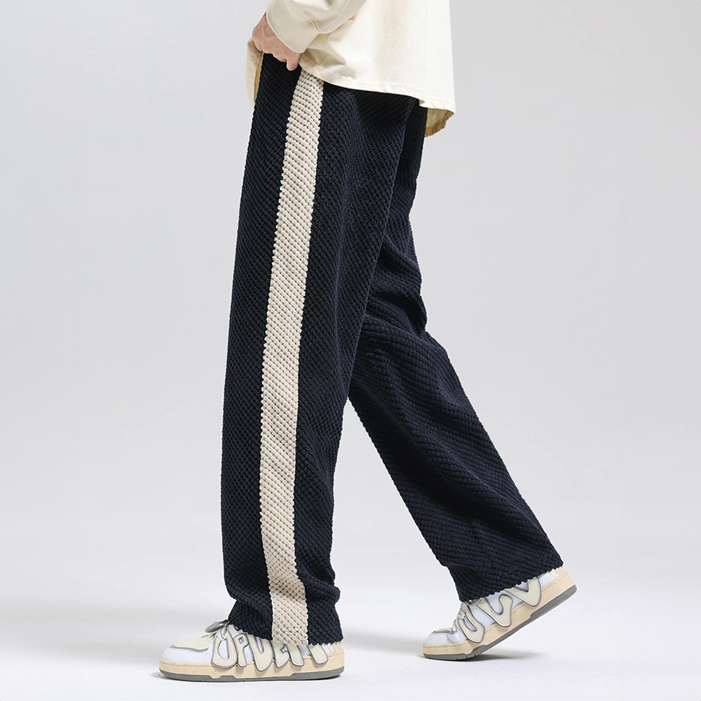 Men's Waffle Corduroy Joggers – Textured Casual Comfort – view 6