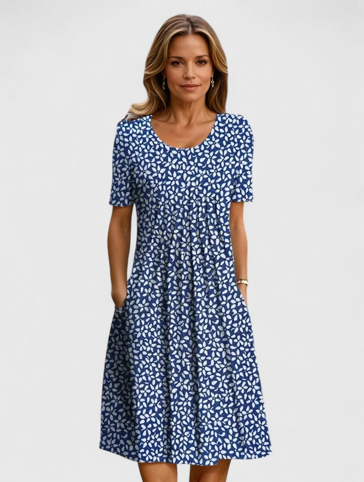 Women's Valorynn Elegant Dress - Flattering Fit with Pockets