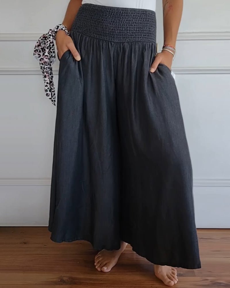 Women's Wendy Wide Leg Loose-Fit Pants - Breathable Comfort