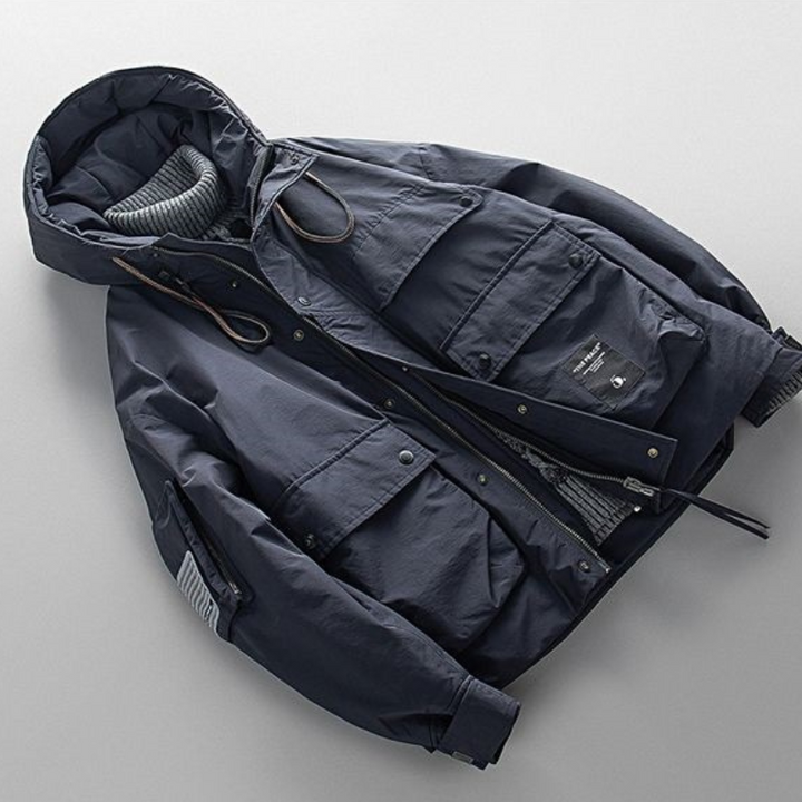 Men's Insulated Parka – Equinox Weather-Resistant Hooded Coat – view 9