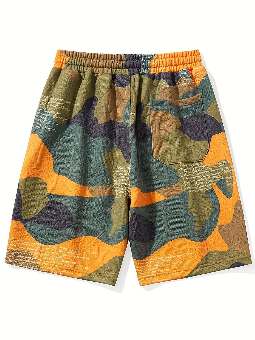 Men's Camo Relaxed Shorts – Lightweight Summer Streetwear – view 7