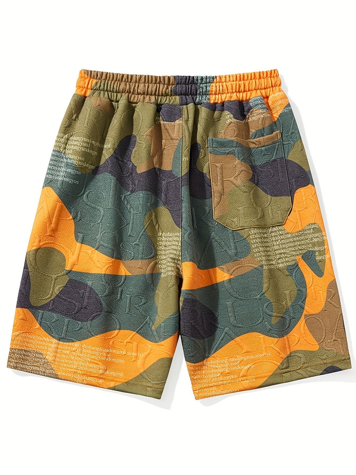Men's Camo Relaxed Shorts – Lightweight Summer Streetwear – view 7