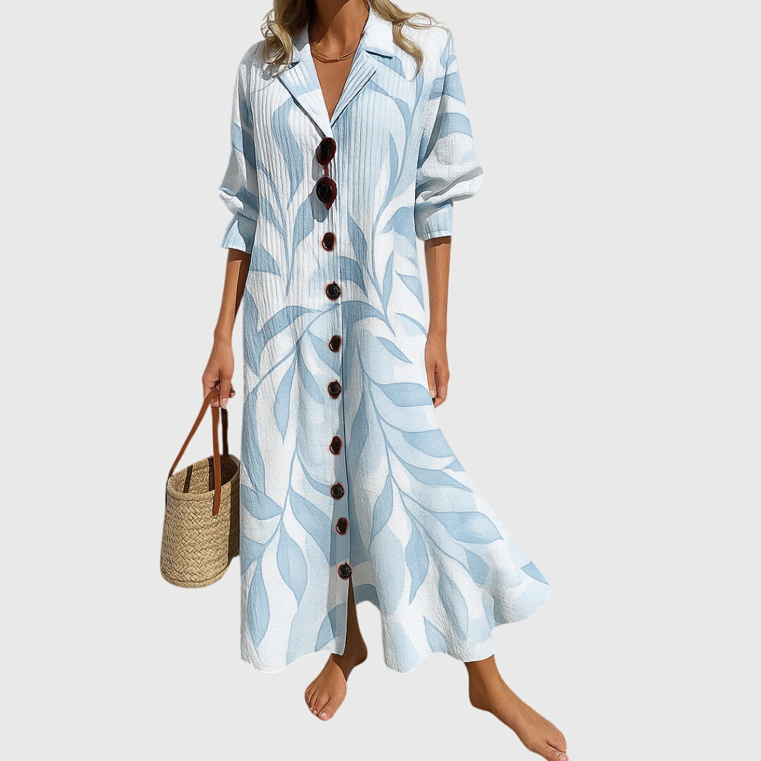 Women's Bohemian Lace Dress - Elegant Slimming Silhouette