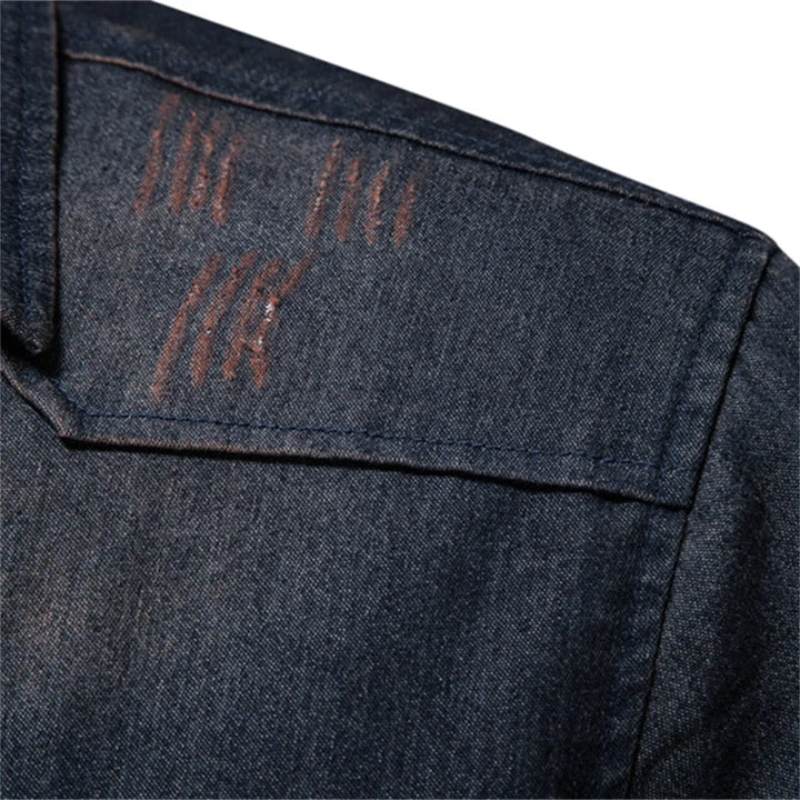 Men's Premium Denim Shirt – Versatile Smart Casual Layer – view 9