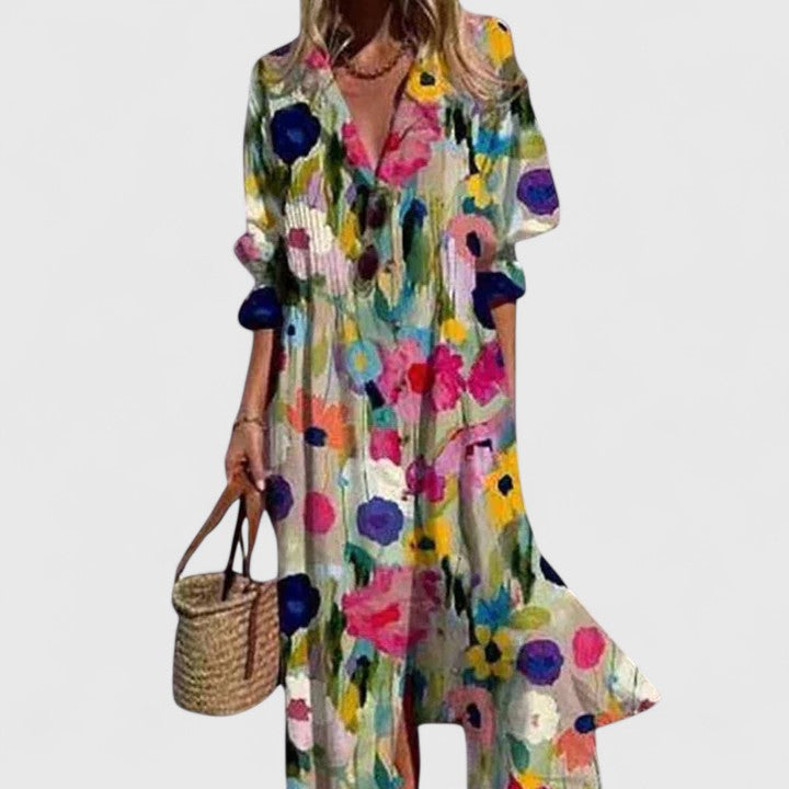 Women's Elegant Boho Dress - Effortless Style for Any Occasion