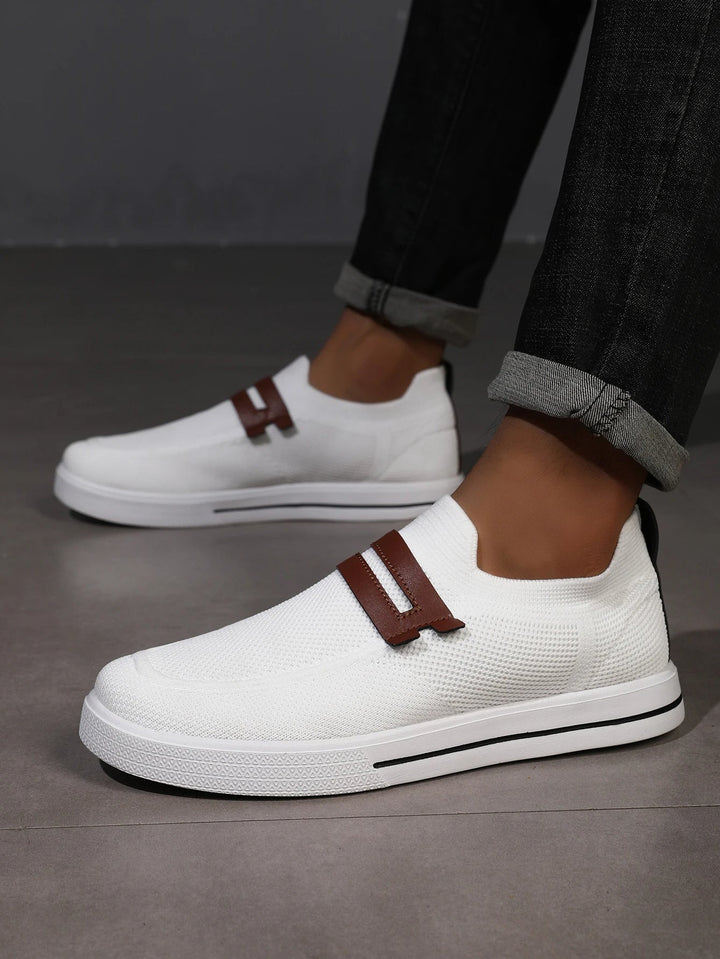Men's Knit Slip-On Trainers – Lightweight Everyday Comfort – view 5