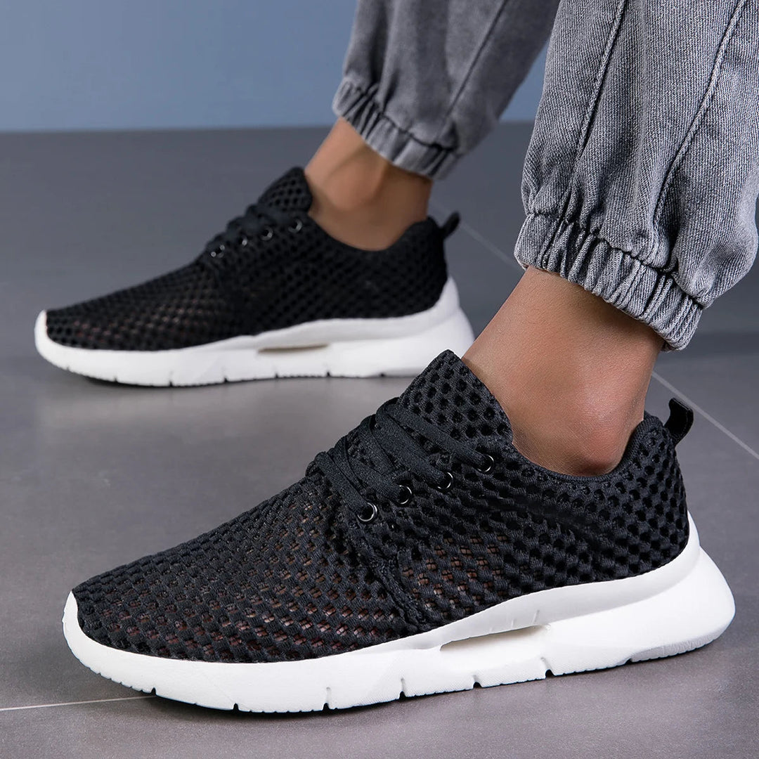 Men's Mesh Trainers – Lightweight Breathable Everyday Sneakers – view 6