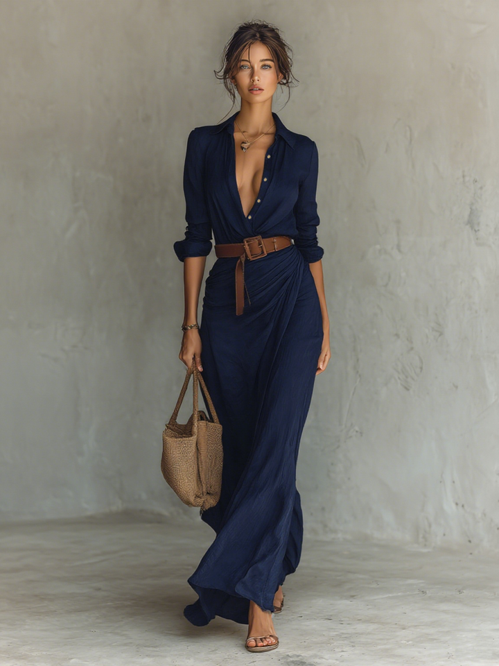 Women's Casual Maxi Dress - Effortless Everyday Style
