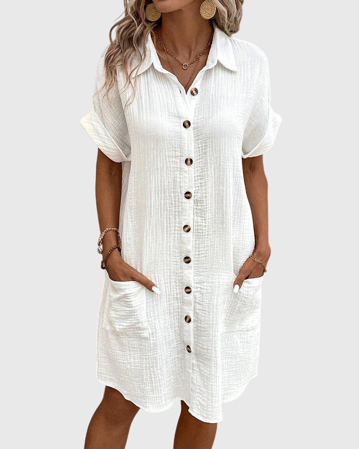 Women's Caroline Relaxed Fit Dress - Everyday Comfort