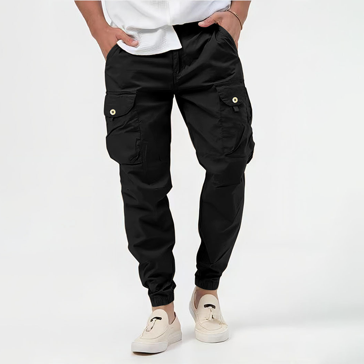 Men's Stretch Cargo Joggers – Tapered 4-Way Flex Trousers – view 7