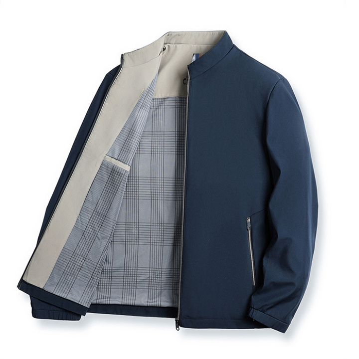 Men's Lightweight Casual Jacket – Tailored Fit with Zip Pockets – view 4