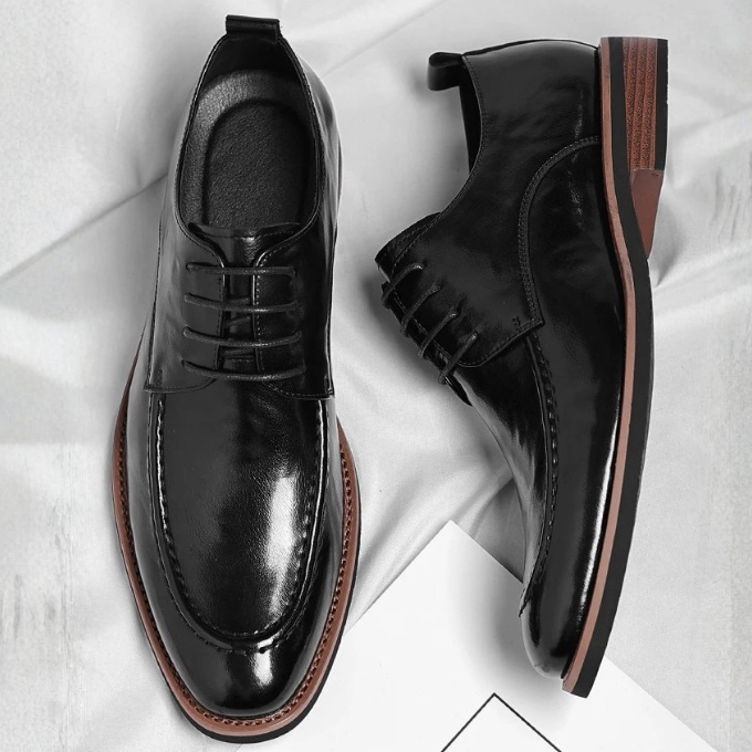 Men's Leather Derby Shoes – Smart Office & Formal Footwear – view 7