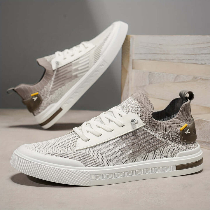 Men's Knit Trainers – Lightweight Cushioned Everyday Sneakers – view 4