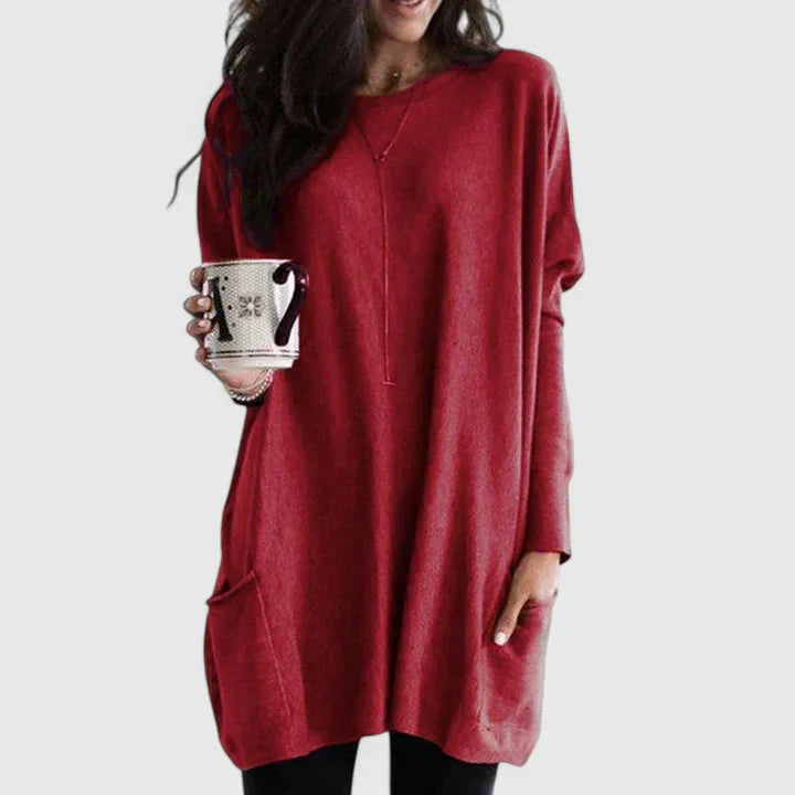 Women's Relaxed Fit Tunic with Pockets - Everyday Comfort