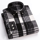 Men's Brushed Cotton Flannel Shirt – Casual Overshirt