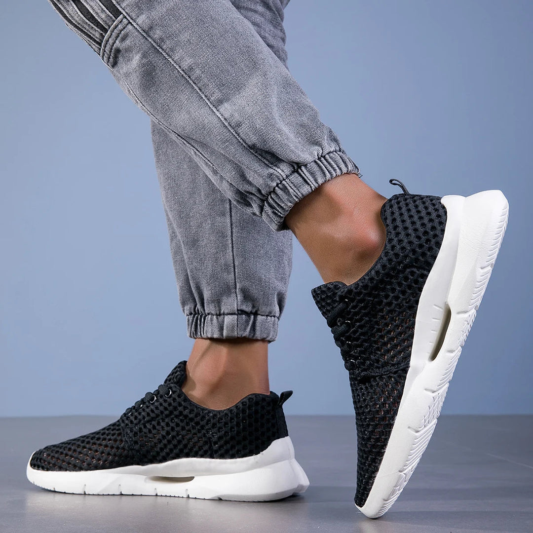 Men's Mesh Trainers – Lightweight Breathable Everyday Sneakers – view 7