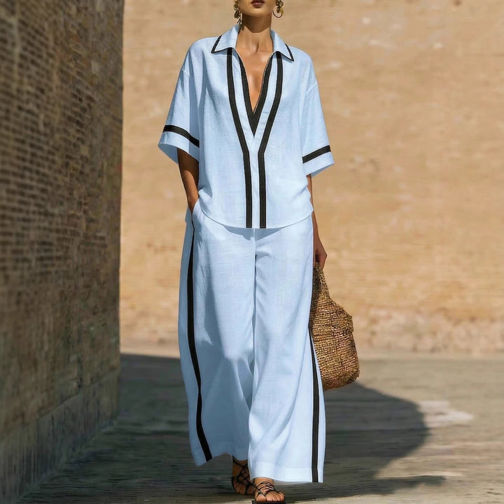 Women's Two Piece Coordinated Set - Soft & Flowing