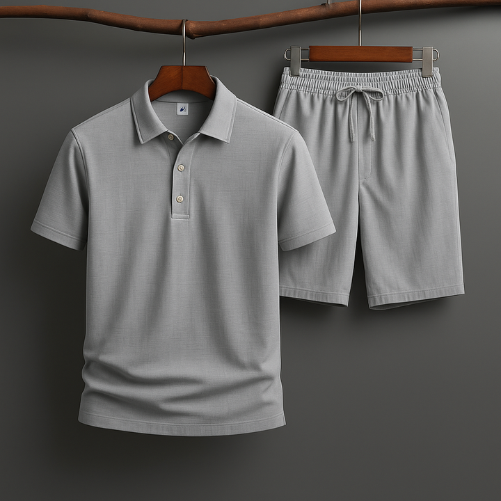 Men's Linen-Cotton Co-Ord Set – Relaxed Two-Piece for Summer – view 4