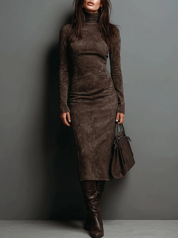 Women's Bohemian Midi Dress - Artistic Expression, Effortless Style
