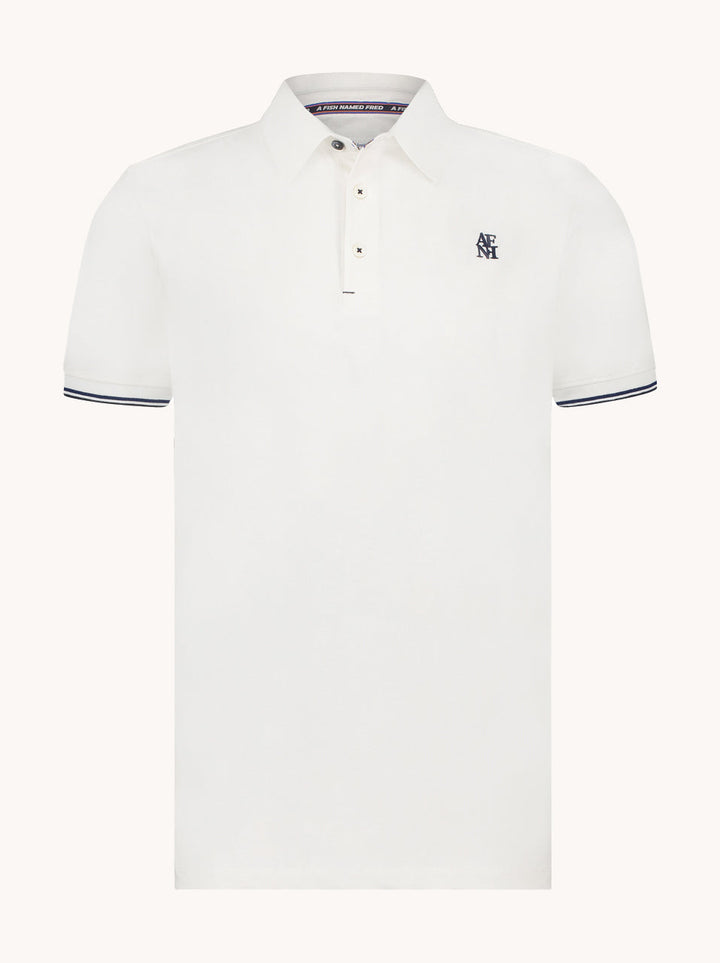 Men's Garment-Dyed Cotton Polo Shirt – Soft Washed Colours