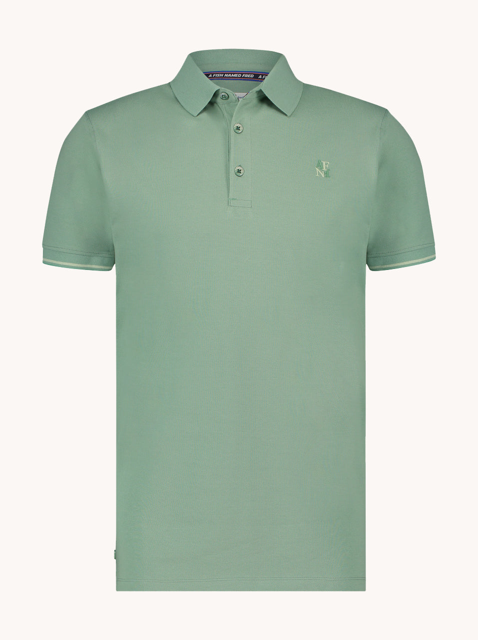 Men's Garment-Dyed Cotton Polo Shirt – Soft Washed Colours – view 7