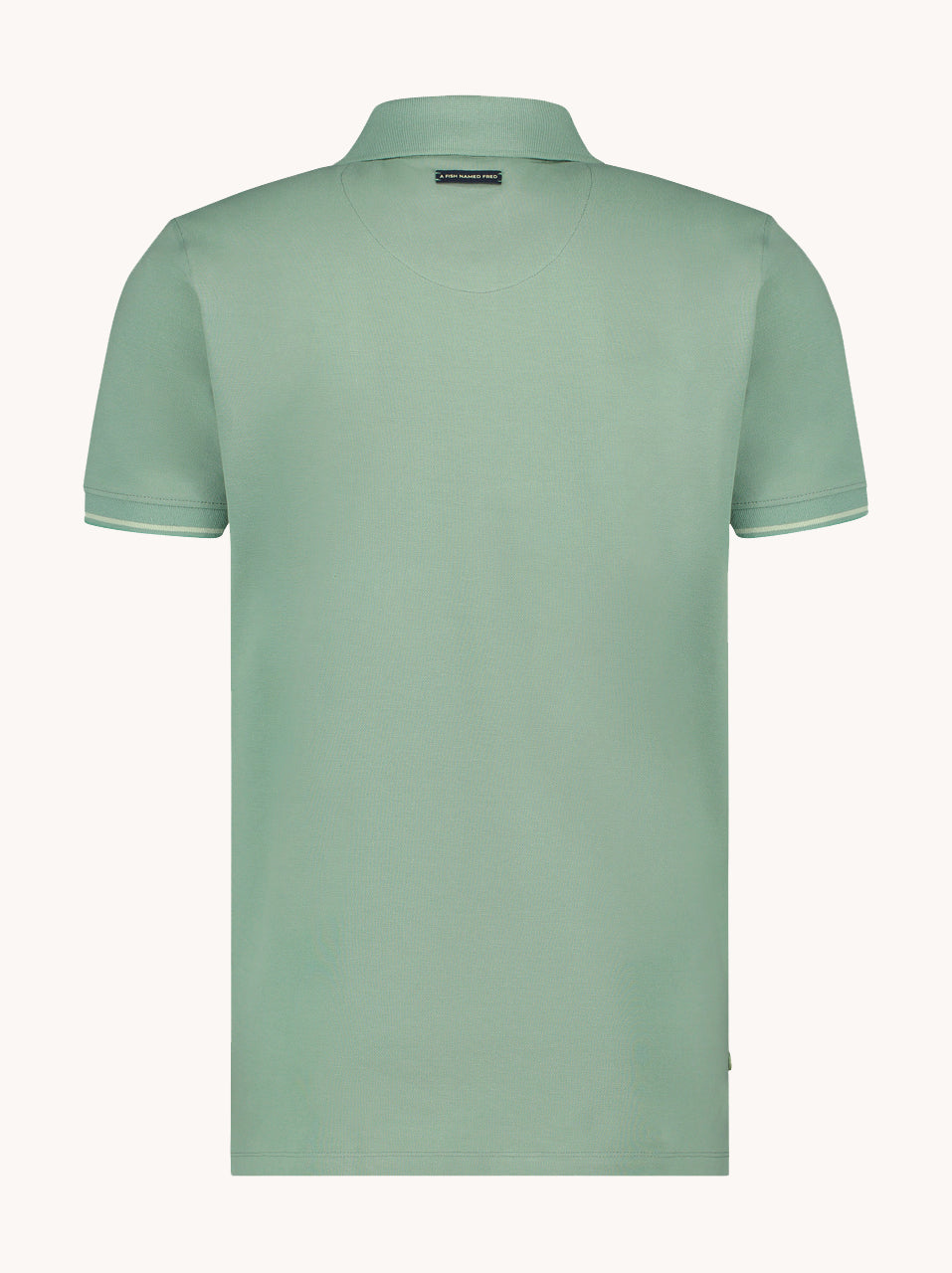 Men's Garment-Dyed Cotton Polo Shirt – Soft Washed Colours – view 8