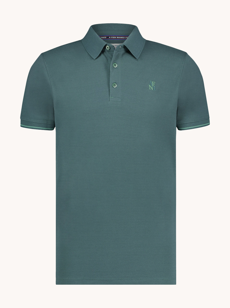 Men's Garment-Dyed Cotton Polo Shirt – Soft Washed Colours – view 10